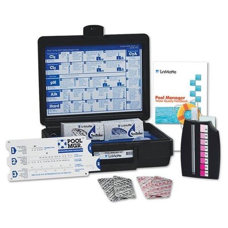 LAMOTTE Lamotte 3368-NJ-PM-51-NJ Pool Manager Dpd Water Test Kit 3368NJ